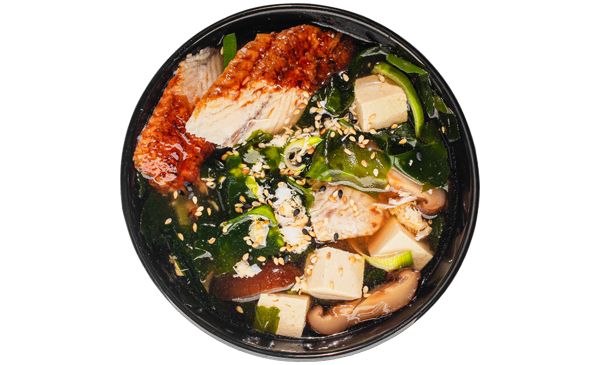 Місо суп з вугрем