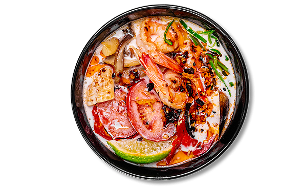 Том-Ям Пла з морськими гадами менш гострий