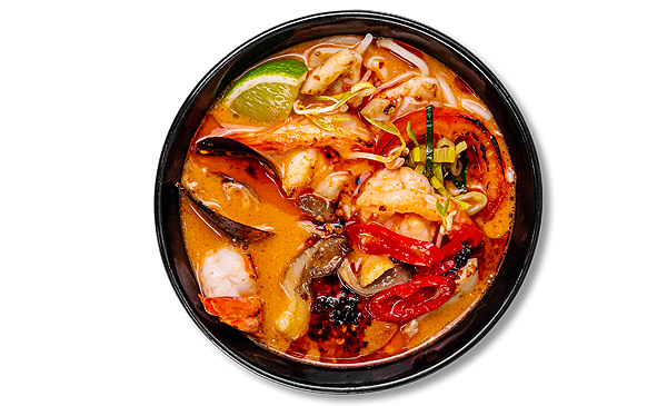 Том-Ям Пла з морськими гадами гострий