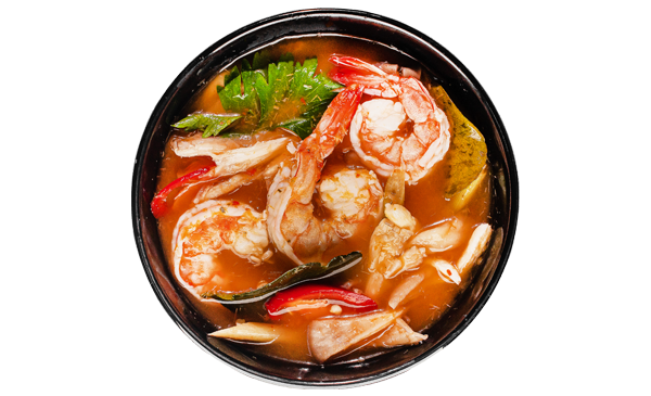 Том-Ям Кунг з креветками гострий