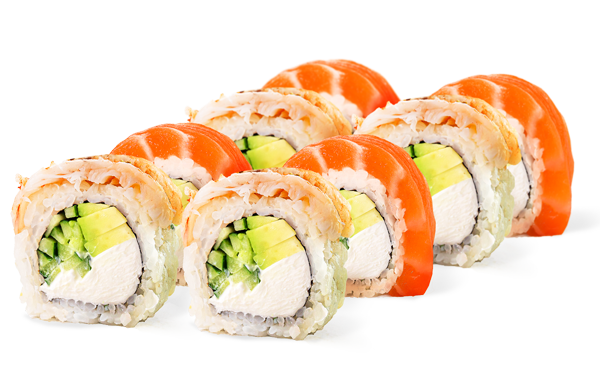 Філадельфія з лососем та креветками