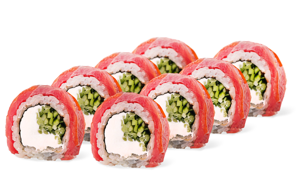 Філадельфія з тунцем та огірком