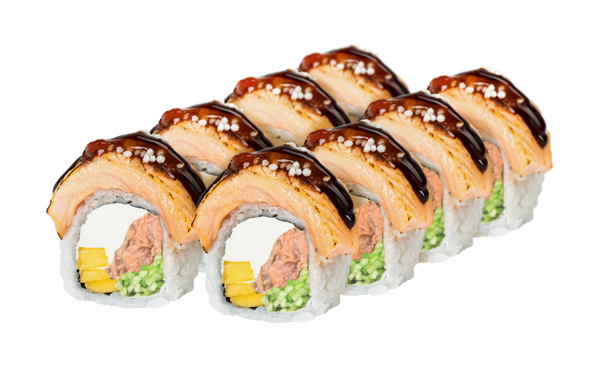 Філа з обпаленим лососем