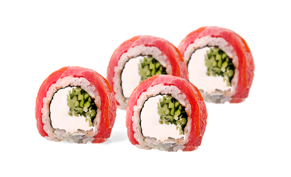 1/2 Філадельфії з тунцем та огірком