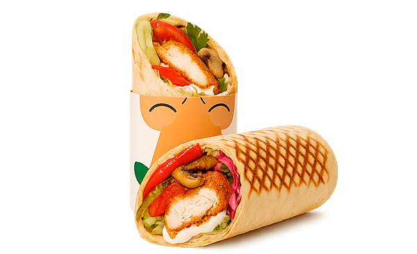 Лаффа з курочкою гостра