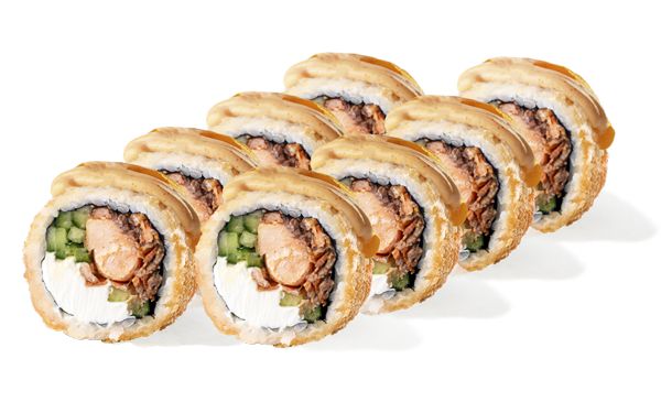 Філадельфія Хот з печеним лососем