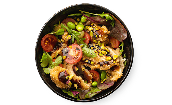 Курочка з черрі  та слайсами мигдалю